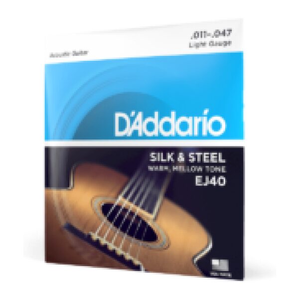 D'addario EJ40 Silk & Steel 11-47